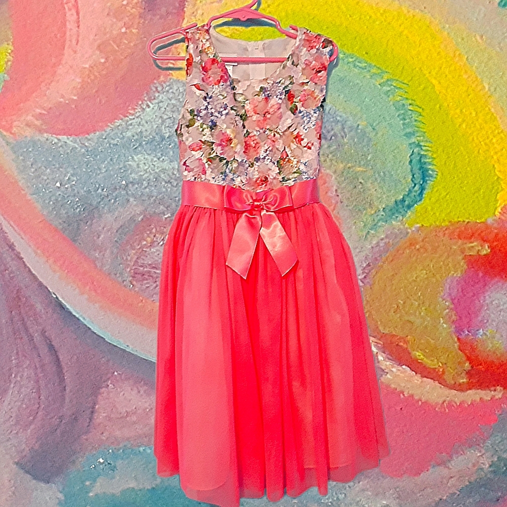 Beautifully Detailed Bonnie Jean Size 8 dress